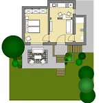 Appartement Gruene Oase Mit Eigener Terrasse Zwischen Altstadt Und Hafen #1 *