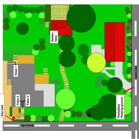 Gruene Oase Mit Eigener Terrasse Zwischen Altstadt Und Hafen #1 * ゼンフテンベルク