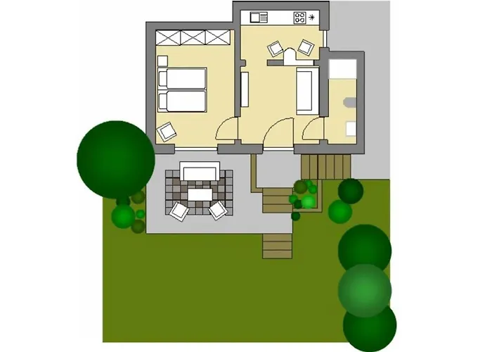 アパート Gruene Oase Mit Eigener Terrasse Zwischen Altstadt Und Hafen #1 *